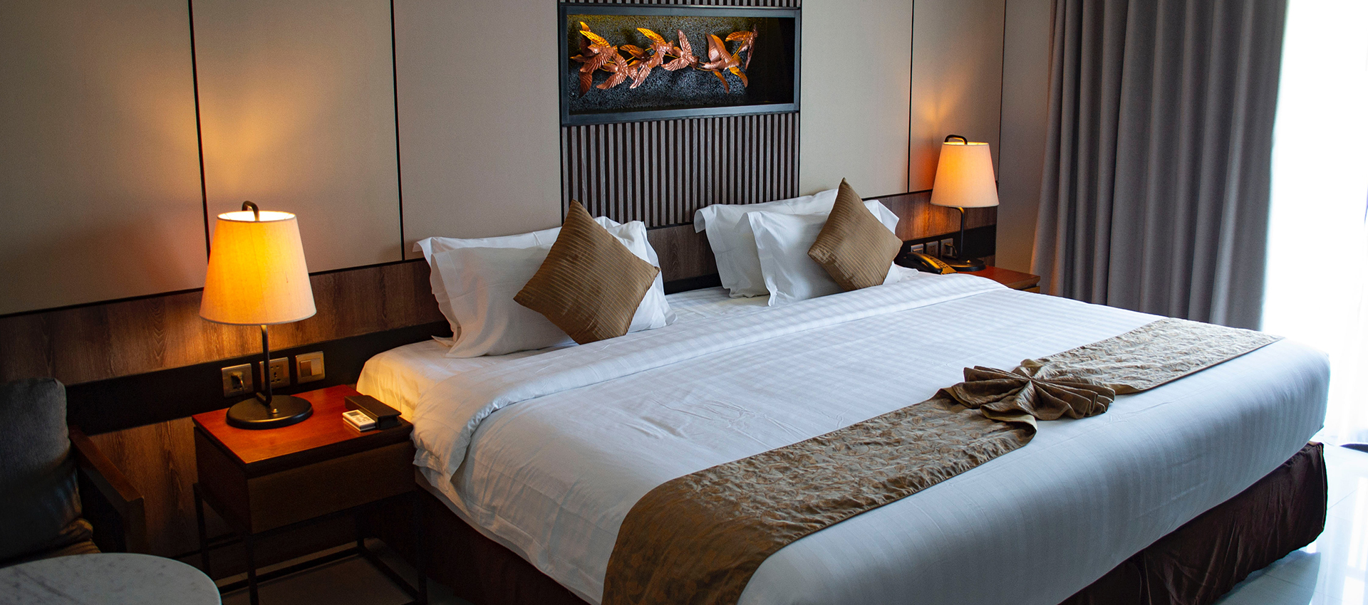 Présentation de nos produits de linge d'hôtel haut de gamme : fabriqués dans un souci de qualité et de durabilité.