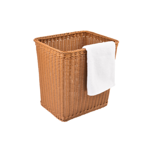 Panier à serviettes de salle de bain de luxe, conception étanche, matière plastique durable, hôtel de luxe