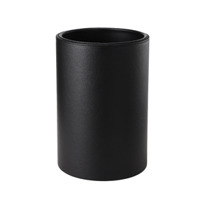 Hôtel de gros Matt Black Double Layer Waste Bin