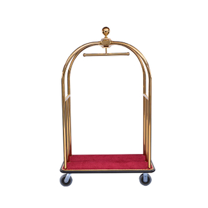 Hot Sale Hotel Hall Hobby High Duty Luggage Charing Cart avec roues en gros