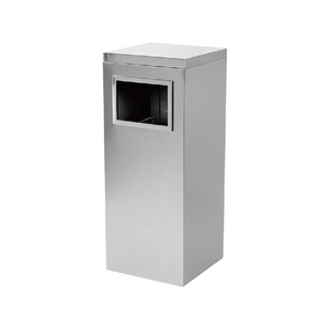 OEM disponible Area Metal Trash Can Dustbin Square Hotel Public Waste Bin