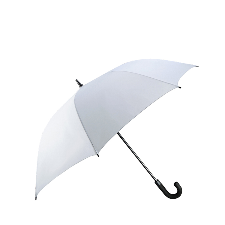 Parapluie blanc d'hôtel