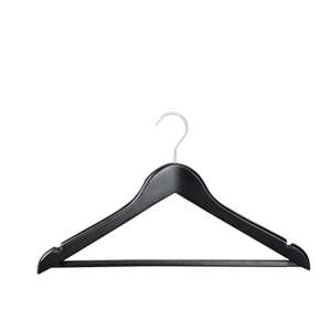 Easton Hot Sale Hotel Nickel-Plating Hook Anti slip Rubber Tube Bar Full Matt Black Male Hangle
