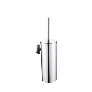 Brosse de toilette murale en acier inoxydable poli pour hôtel