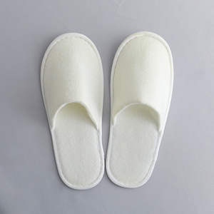 Slipper en tissu brossé de l'hôtel