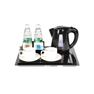 Thé sans fil Electric Water The Kettle Couchage avec plateau pour les hôtels