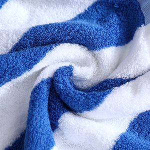 Hôtel Personnaliser la bande de bain Stripe Facetowel 