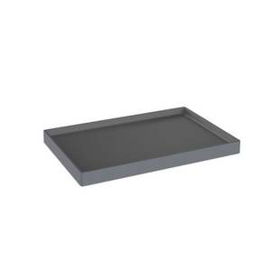 Hôtel Leather Ultimate Grey Welcome Tray avec logo