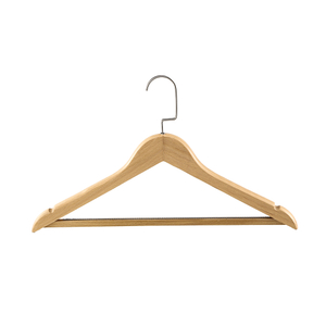 Hôtel Matt Natural Anti-Slip Rubbery Dentans Wood MELA HANGER