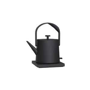 Hôtel Tea Kettle Matt Black 0,8 litre Bolier Bolier Knutles électriques